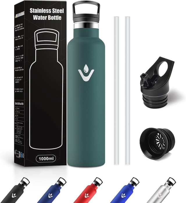 Detalle de Borraccia termica 1L JAPORIA in acciaio