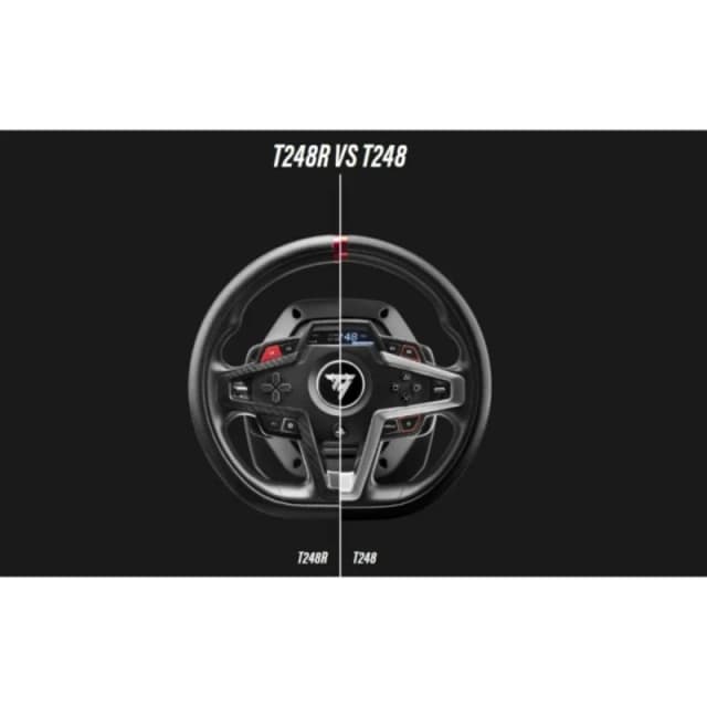 Detalle 2 de Thrustmaster T248R volante gaming con Force Feedback híbrido, LCD y aro de 28 cm