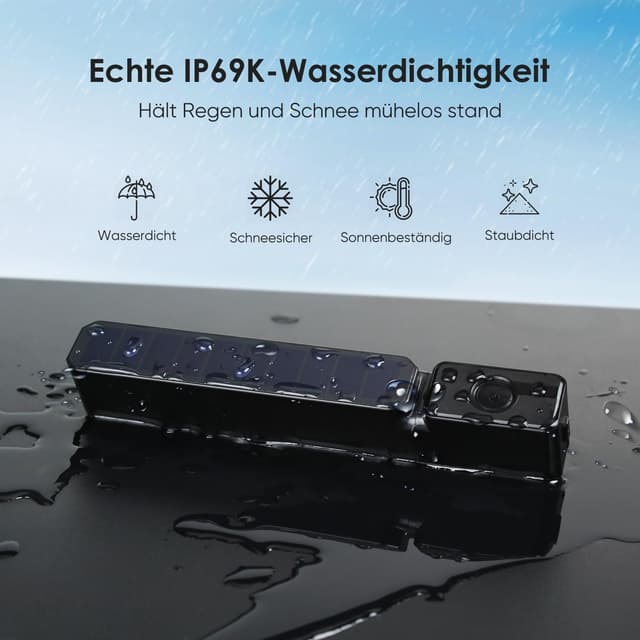 Thumbnail 5 de Foxpark Solar Rückfahrkamera 1080P 5"