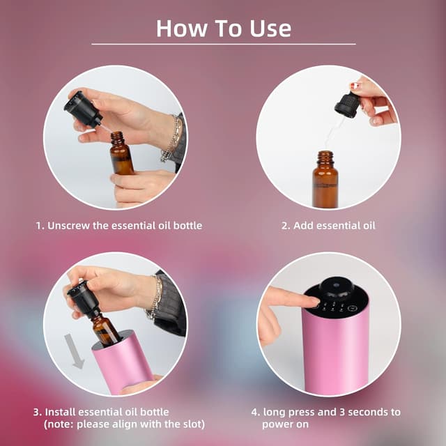 Thumbnail 5 de Diffusore auto profumo in lega di alluminio, timer 10/30/90s