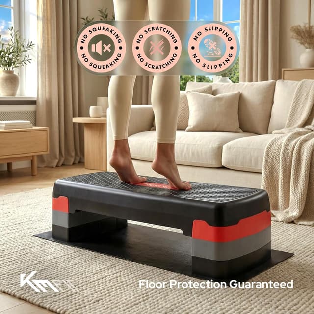 Thumbnail 4 de KM-Fit Fitness Stepper 3-fach höhenverstellbar 200 kg 🏋️♀