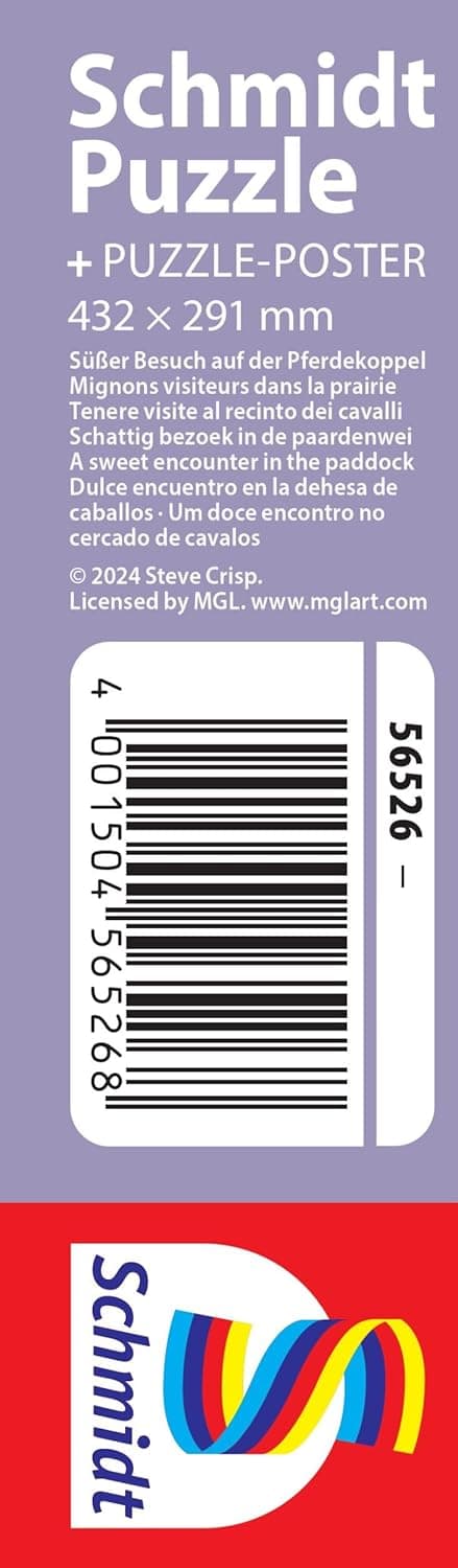 Detalle 2 de Schmidt Spiele 56526 Puzle Infantil Multicolor con Texto en Alemán 🧩