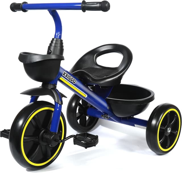 Detalle de KRIDDO Dreirad ab 2 Jahren, blau