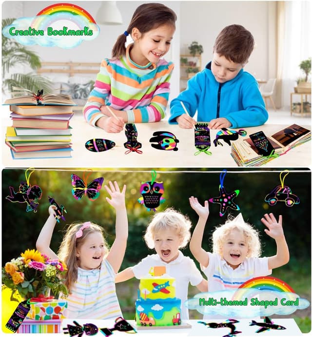 Thumbnail 3 de Smarkids 143 Hojas de Rascar colores kit creativo