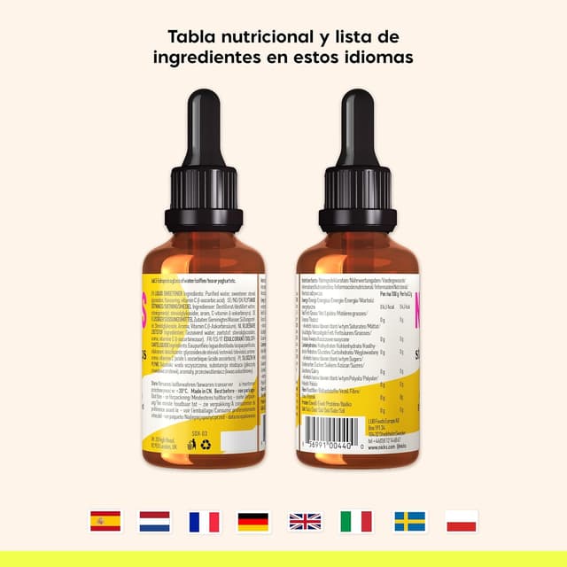 Thumbnail 4 de N!CK'S Stevia Líquida Caramelo 50 ml