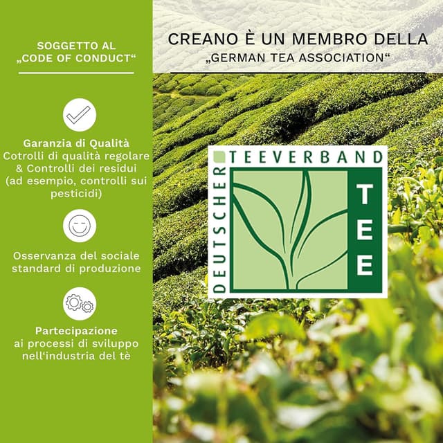 Detalle 2 de Creano Fiori di Tè Verde con Teiera 500ml