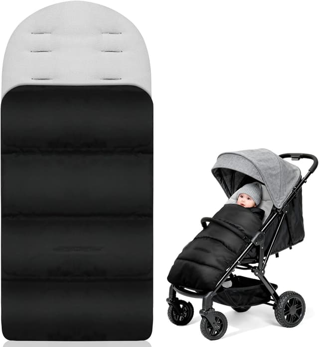 Detalle de AOOWU chancelière bébé imperméable pour poussette (emmaillotage, hiver)