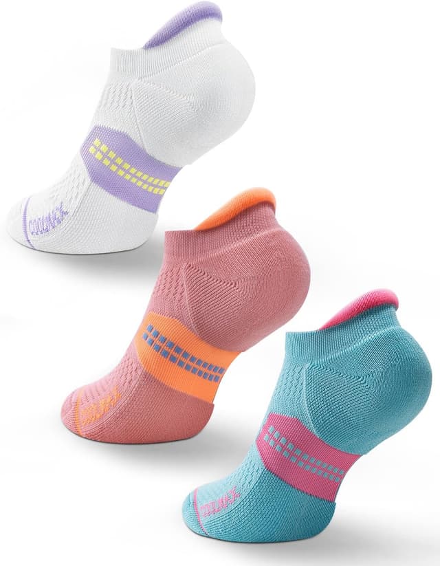 Thumbnail 6 de Calzini da corsa invisibili in compressione 15-20 mmHg Coolmax Bamboo da donna Juclise