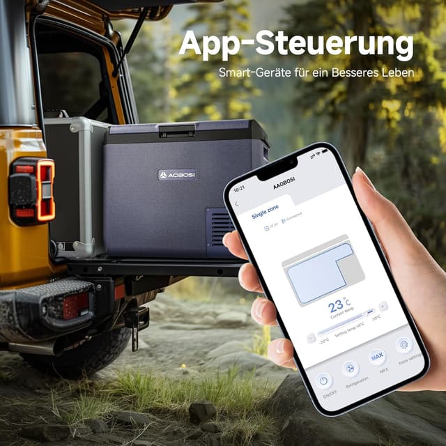 Thumbnail 6 de AAOBOSI 60L glacière électrique compression −20°C à 20°C