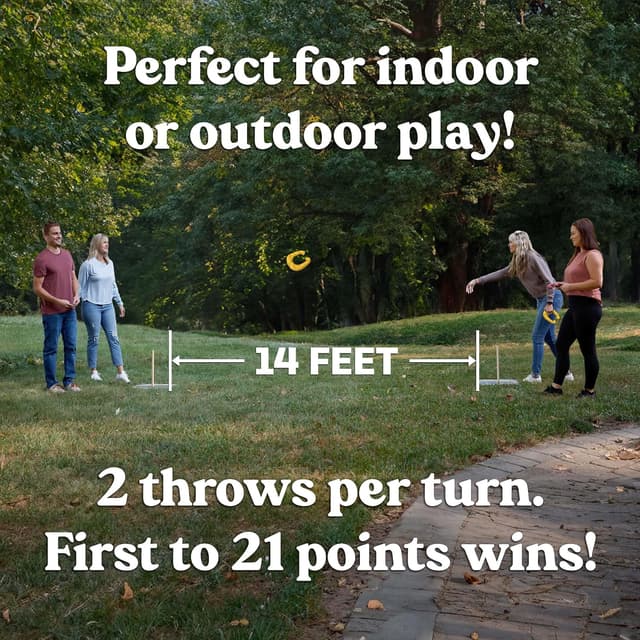 Detalle de YouTheFan NCAA Horseshoe Bags Game with 2 Wooden Boards and Team-Coded Bags