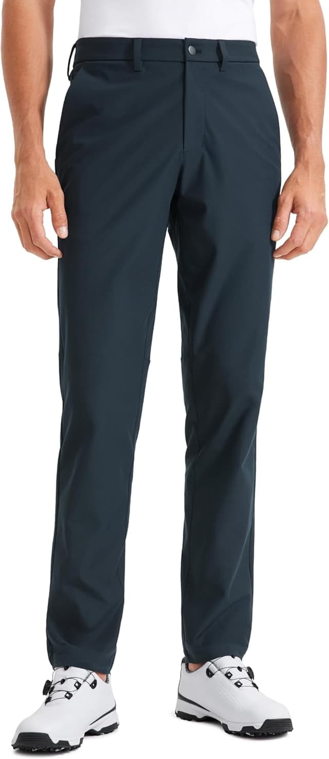 Detalle de Pantalon de golf extensible CRZ YOGA pour homme, coupe ajustée (entrejambe 71/76/81/86 cm)