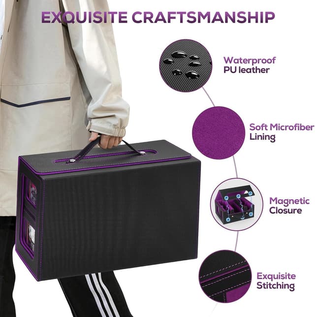 Thumbnail 4 de STTRBOX Trading Card Storage Box 11 x 7.9 🎴