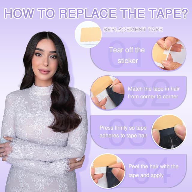 Thumbnail 5 de Einbeauty Extensiones Pelo Natural 20pcs 55cm marrón chocolate