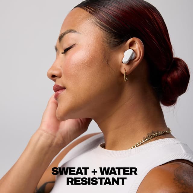 Detalle 2 de Skullcandy Dime Evo Wireless Earbuds (Bluetooth) with Up to 36 Hours Battery, IPX4, and App Controls