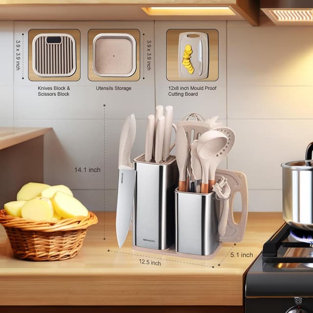 Thumbnail 1 de RAXCO Ensemble de couteaux 18 pièces