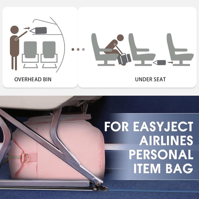 Thumbnail 1 de WANDF Easyjet Underseat Travel Bag 32L Pink