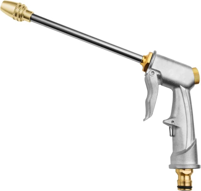 Detalle de OFFCUP Pistola spray alta pressione in metallo con 4 modalità per giardino, auto e animali domestici