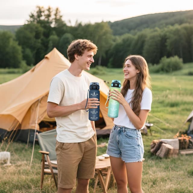 Detalle 2 de Gourde 500 ml enfant étanche Mulbijeo