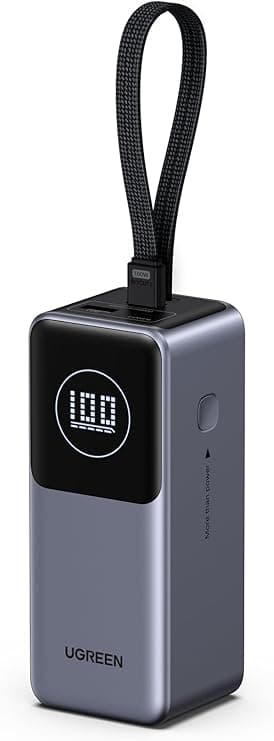 Detalle de UGREEN Nexode Power Bank 20000mAh ⚡ Carga Rápida PD 100W