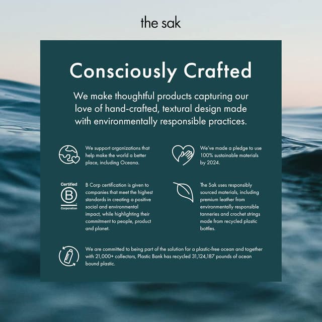 Thumbnail 6 de The Sak Iris Leather Crossbody Purse (Women's Crossbody Handbag) for Everyday & Travel