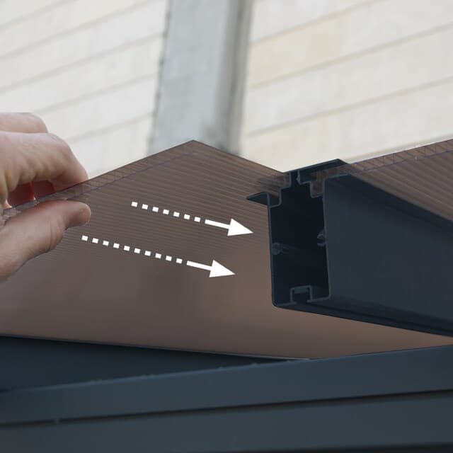 Thumbnail 4 de CANOPIA Capri pérgola 6 mm policarbonato 15%