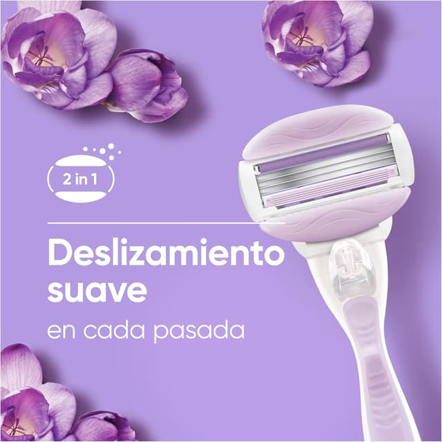 Thumbnail 3 de Venus Gillette Comfortglide Breeze 🌸 Pack 10 Recambios