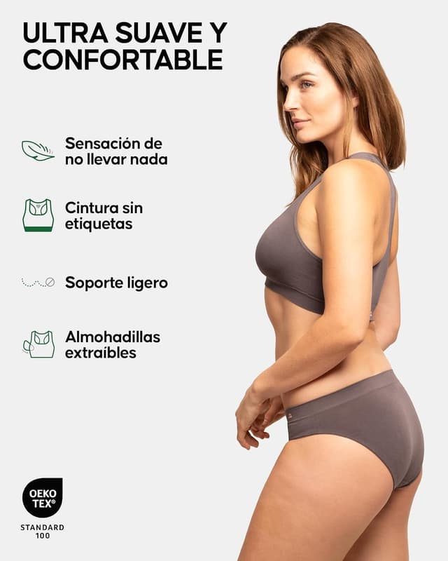 Thumbnail 1 de Danish Endurance Sujetador de Bambú sin aros