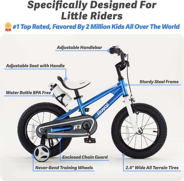 Detalle de RoyalBaby Kids Bike 12 Inch