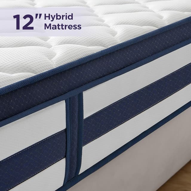 Detalle 2 de Resspry Small Double Mattress 4FT, 12 Inch
