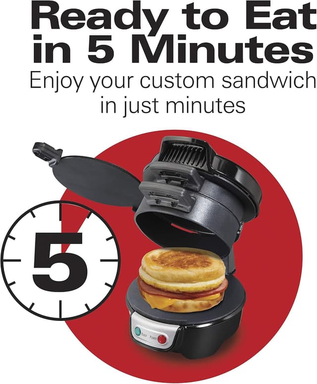 Thumbnail 6 de Hamilton Beach 25477 Breakfast Sandwich Maker
