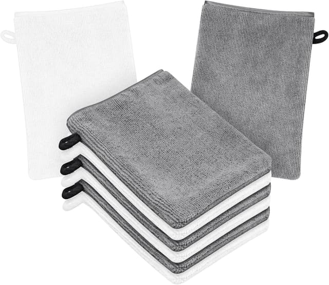 Imagen de HOTUT Frottee Waschhandschuhe 8er Set 20x15CM en OfertitasTOP