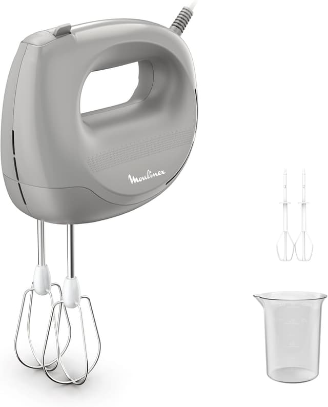 Detalle de Moulinex Easy Max HM262B sbattitore elettrico compatto, 5 velocità, 300 W (colore Pepper)