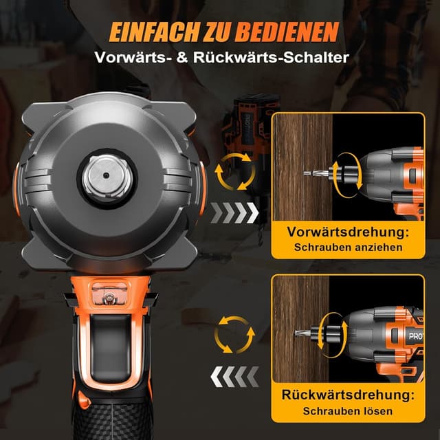 Thumbnail 5 de Protmex Cordless Impact Wrench 900 ft-lbs