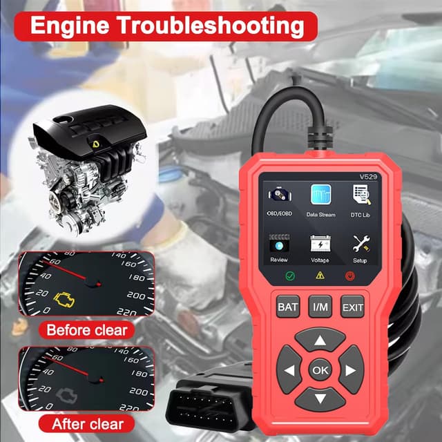 Detalle 2 de EAFCar OBD2 Scanner with Live Data