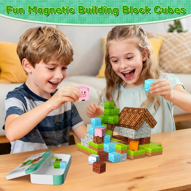 Thumbnail 4 de iLacven Magnetic Blocks 35PCS Travel Set
