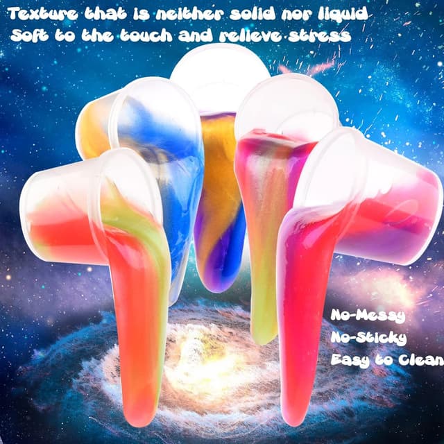 Detalle de Galaxy Slime Kit 60 Pack 1 oz