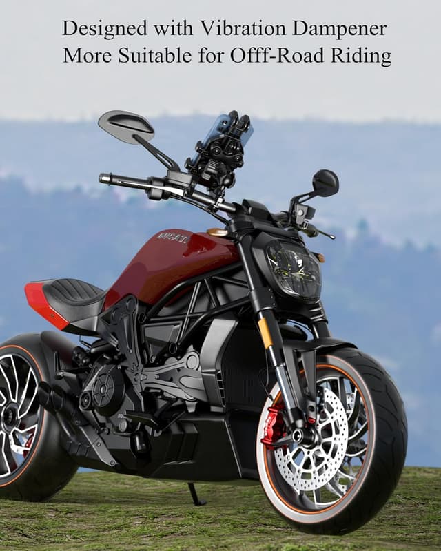 Thumbnail 6 de BRCOVAN Motorrad Handyhalterung 5,4–7,2 Zoll