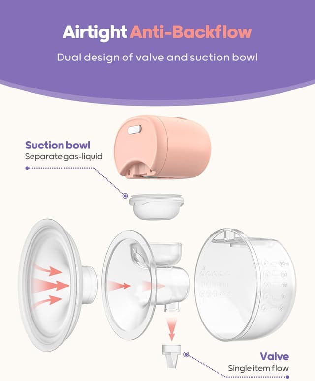 Thumbnail 3 de Nuliie Wearable Breast Pump 1200mAh