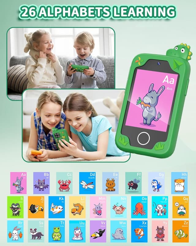 Thumbnail 3 de Kids Phone Toy 2.8in Touchscreen