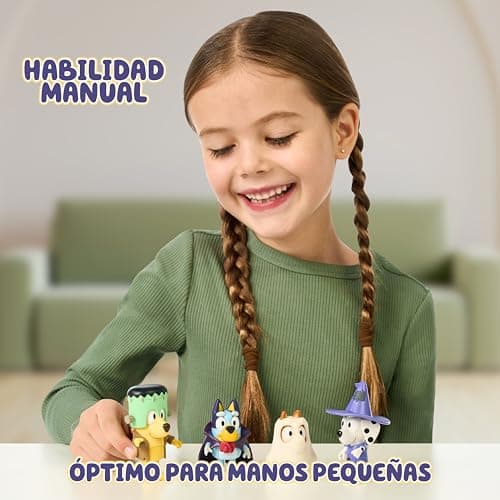 Detalle 2 de Famosa Bluey Pack 4 Figuras articuladas, 4 unidades