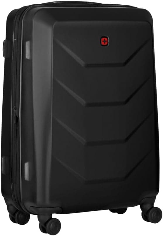 Detalle de Wenger Prymo Medium hardside case with 4 wheels (612537) – black, 59 (67) L