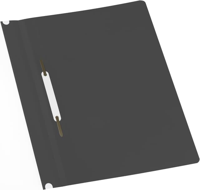 Thumbnail 4 de Oxford Schnellhefter A4 Kunststoff dunkelgrau 10 Stück