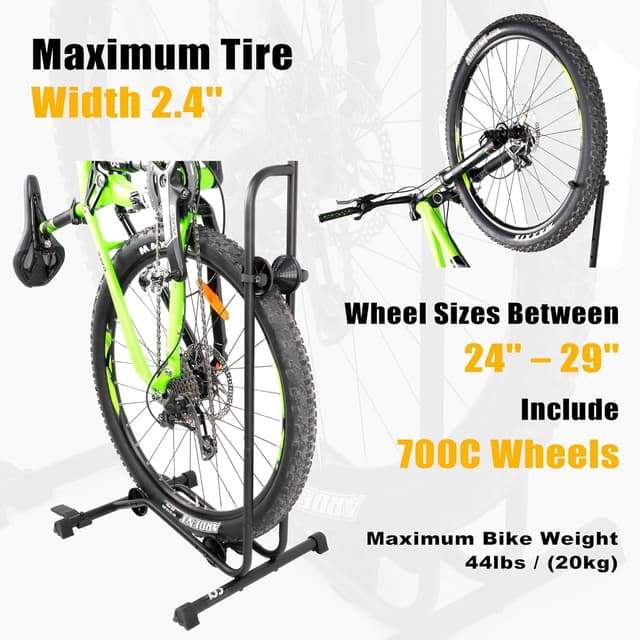 Thumbnail 1 de CyclingDeal Upright Bike Stand for 29" Wheels