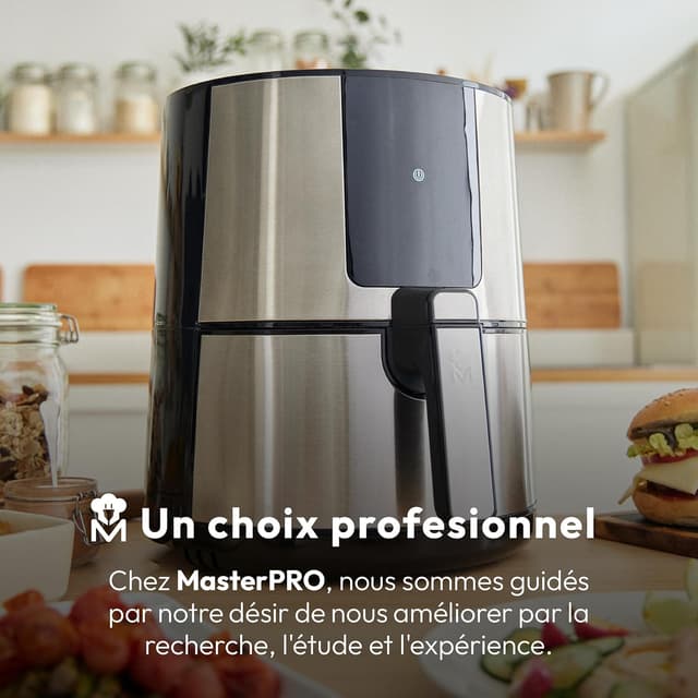 Thumbnail 6 de MasterPro Rocket 360 🌀 Freidora Sin Aceite 3.6L y 1500W