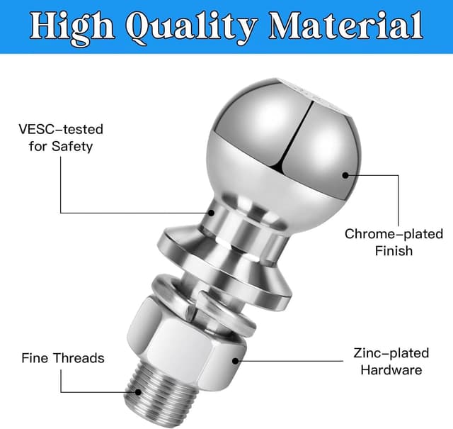Detalle 2 de Kugelkopf Anhängerkupplung 22 mm, bis 3,5 t