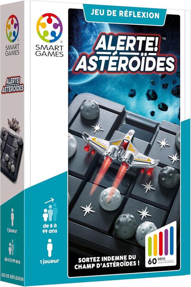 Thumbnail 1 de SmartGames Alerte Astéroïdes gioco di logica 380 g