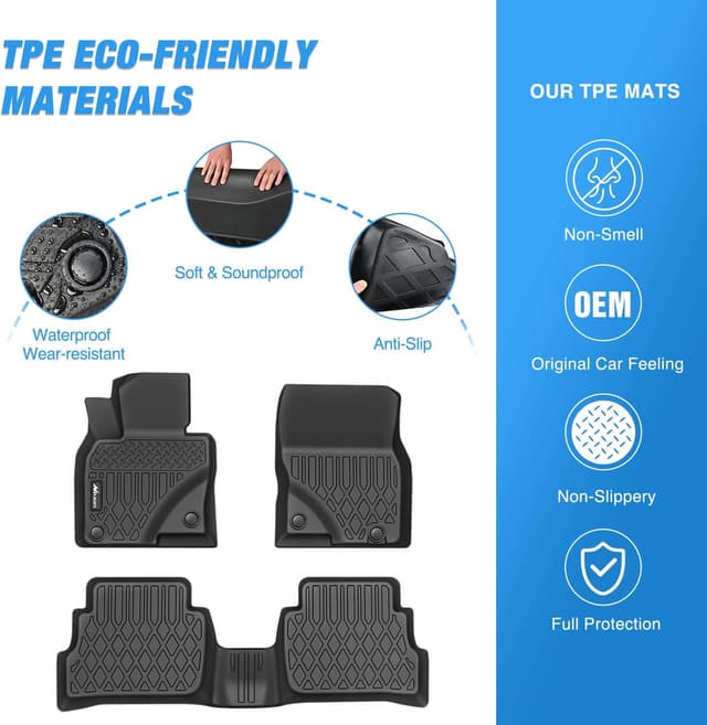 Detalle de Nilight TPE Floor Mats for CX-5 2017-2025