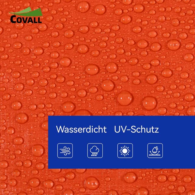 Thumbnail 3 de COVALL Abdeckplane 3x4m wasserdicht
