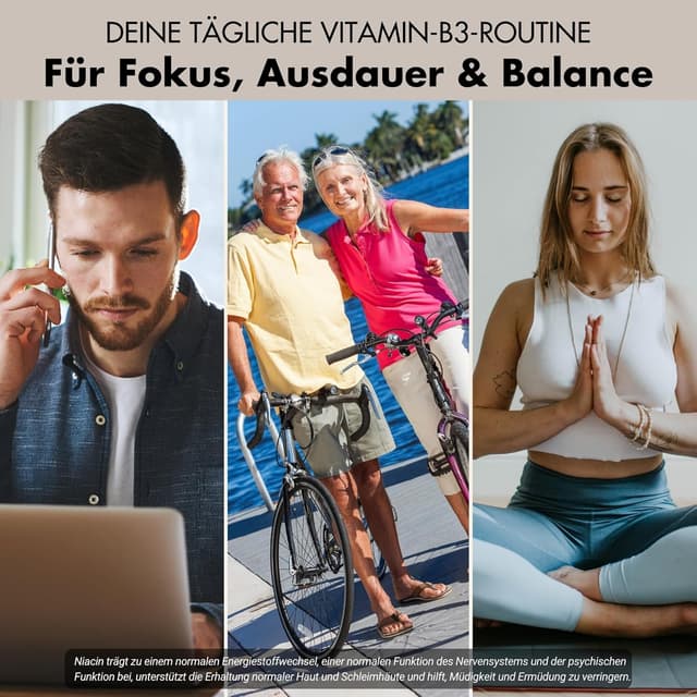 Thumbnail 2 de Nicotinamid Ribosid NAD+ Vorstufe 300 mg Kapseln