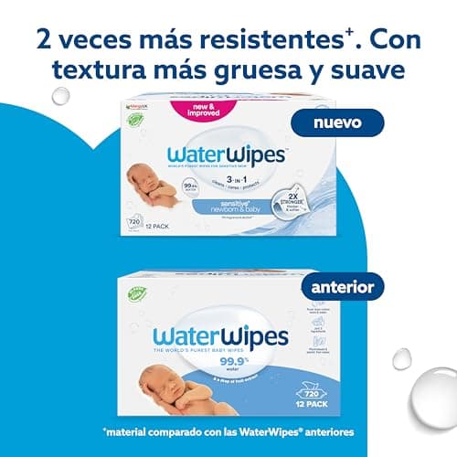 Thumbnail 2 de WaterWipes Sensitive+ Toallitas Recién Nacidos